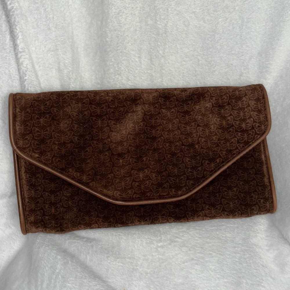 Vintage Bottega Veneta 1970’s Butterfly Clutch